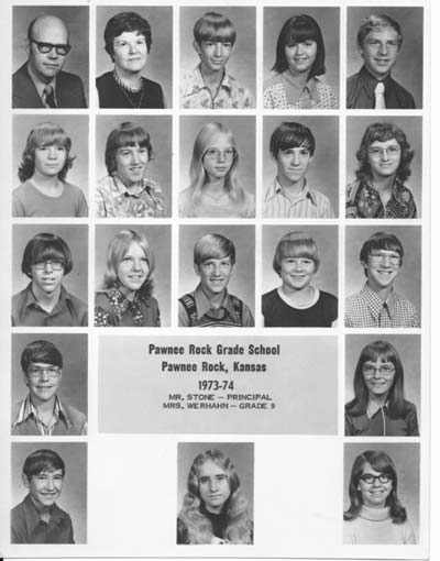 Class of 1977 of Pawnee Rock.