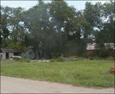 This where the Drake house stood. Its demolition is finished now. Photo copyright 2007 by Gary Trotnic.