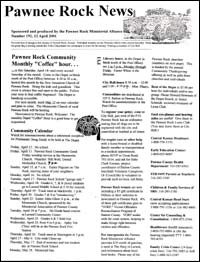 Pawnee Rock News, April 12, 2001