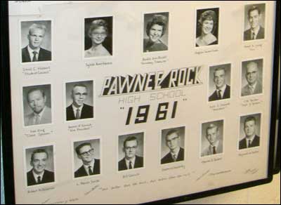 Class of 1961, Pawnee Rock High School.
