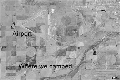 Terraserver photo of the Arkansas River and airport southwest of Great Bend.