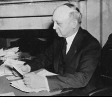 Senator George McGill of Kansas and Pawnee Rock.