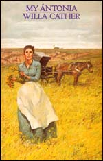 Cover of My Antonia, by Willa Cather. Sentry edition.