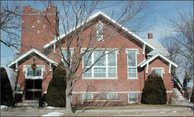 New Jerusalem Church, Pawnee Rock, 2005. Photo copyright 2005 by Leon Unruh.