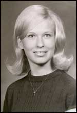 Rhonda Deckert in high school.