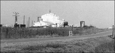 Pawnee Rock salt plant, 1972. Photo copyright 1972 by Leon Unruh.