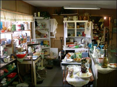 Santa Fe Mercantile in Pawnee Rock. Photo copyright 2008 by Leon Unruh.